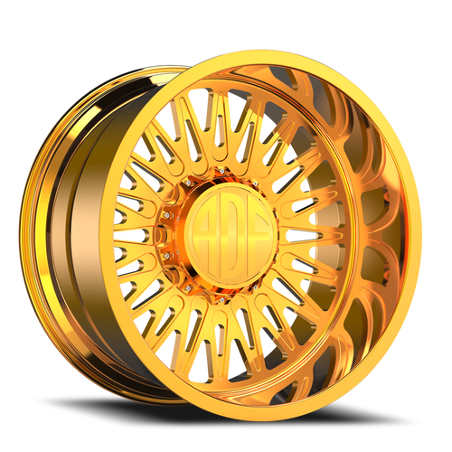Adf Bobtail Wheel 30x16 5x139.7 24K Gold -101mm - FREE T-SHIRT INCLUDED! - MINIMUM PURCHASE OF 4 WHEELS | S304GD301614-101