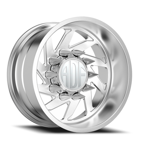 Adf Contractor Wheel 24x12 7x150 Brushed -40mm - FREE T-SHIRT INCLUDED! - MINIMUM PURCHASE OF 4 WHEELS | S203BR241219-40R