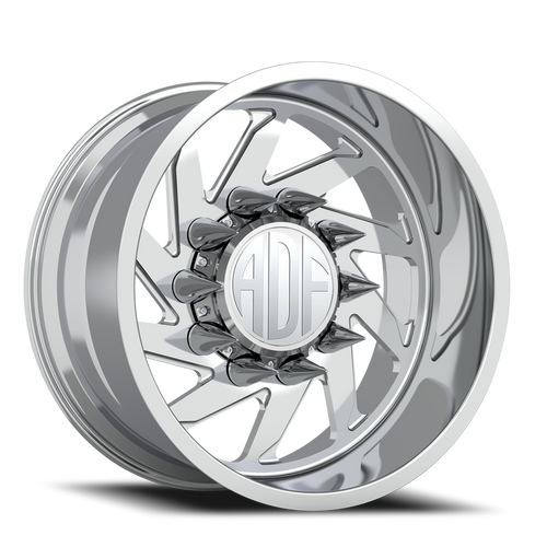 Adf Contractor Wheel 22x12 8x180 Polished -40mm - FREE T-SHIRT INCLUDED! | S203PP221224-40R
