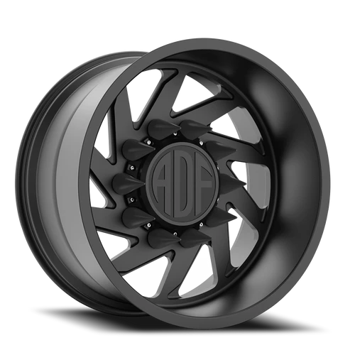 Adf Contractor Left Wheel 24x12 8x170 Satin Black -40mm - FREE T-SHIRT INCLUDED! - MINIMUM PURCHASE OF 4 WHEELS | S203SB241223-40L