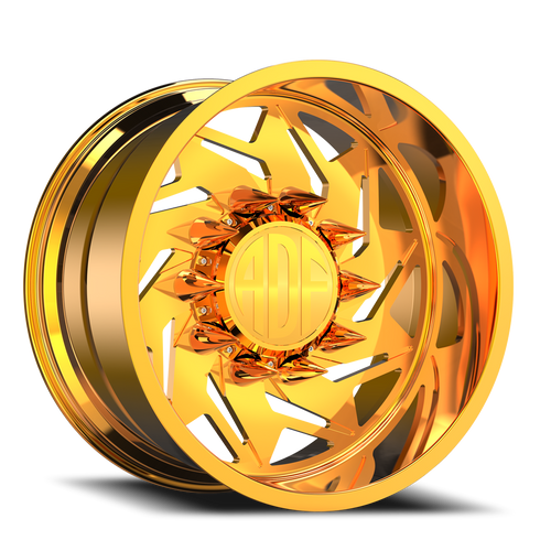 Adf Flex Left Wheel 26x16 5x135 24K Gold -101mm - FREE T-SHIRT INCLUDED! - MINIMUM PURCHASE OF 4 WHEELS | S205GD261612-101L