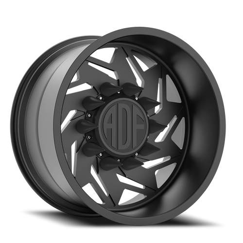 Adf Flex Left Wheel 26x16 5x139.7 Satin Black -101mm - FREE T-SHIRT INCLUDED! - MINIMUM PURCHASE OF 4 WHEELS | S205SB261614-101L