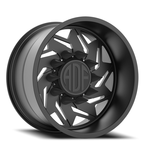 Adf Flex Right Wheel - 30x16 8x165.1 Satin Black -101mm - FREE T-SHIRT INCLUDED! - MINIMUM PURCHASE OF 4 WHEELS | S205SB301621-101R