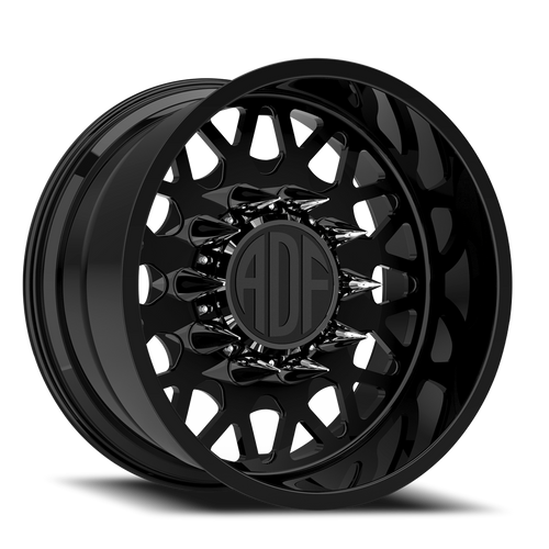 Adf Hot Shot - Wheel 24x14 5x127 Gloss Black -76mm - FREE T-SHIRT INCLUDED! - MINIMUM PURCHASE OF 4 WHEELS | S202GB241410-76