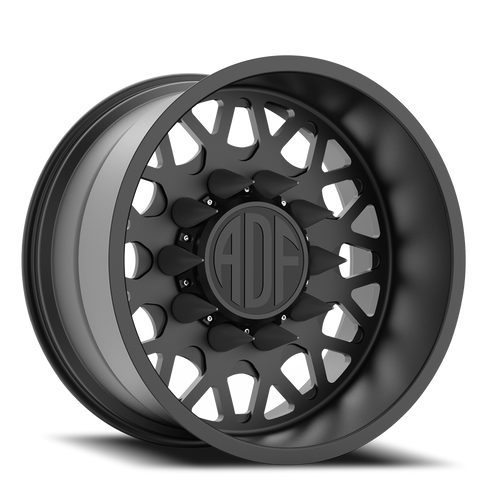 Adf Hot Shot Wheel 26x16 7x150 Satin Black -101mm - FREE T-SHIRT INCLUDED! - MINIMUM PURCHASE OF 4 WHEELS | S202SB261619-101