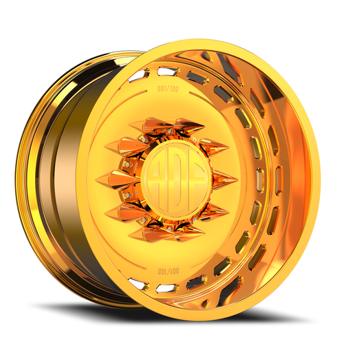 Adf Ltd Wheel - 22x12 8x165.1 24K Gold -40mm - FREE T-SHIRT INCLUDED! | S204GD221221-40