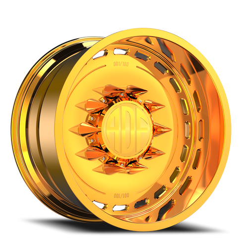 Adf Ltd - Wheel 24x12 5x139.7 24K Gold -40mm - FREE T-SHIRT INCLUDED! - MINIMUM PURCHASE OF 4 WHEELS | S204GD241213-40