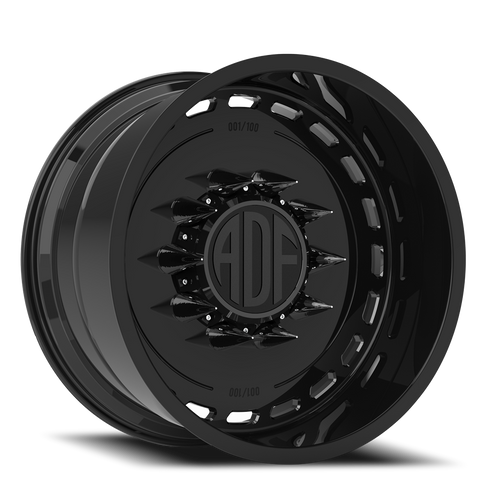 Adf Ltd - Wheel 26x16 8x165.1 Gloss Black -101mm - FREE T-SHIRT INCLUDED! - MINIMUM PURCHASE OF 4 WHEELS | S204GB261620-101
