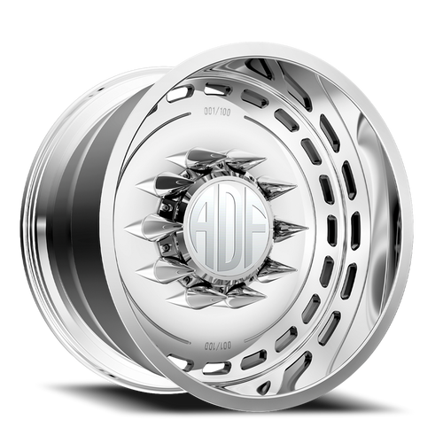 Adf Ltd Wheel 22x12 8x165.1 Polished -40mm - FREE T-SHIRT INCLUDED! | S204PP221222-40
