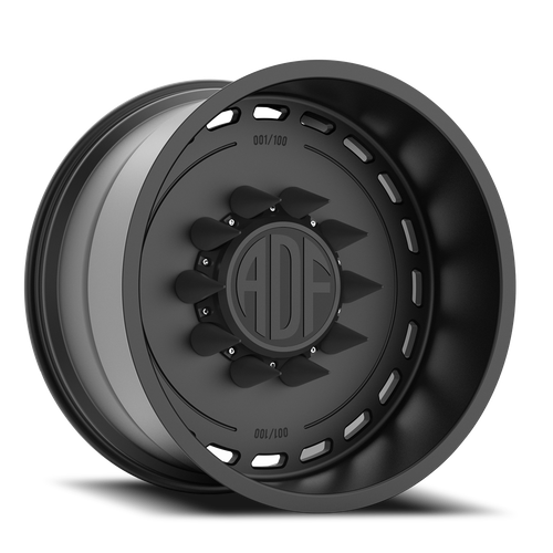 Adf Ltd - Wheel 22x12 8x165.1 Satin Black -40mm - FREE T-SHIRT INCLUDED! | S204SB221220-40