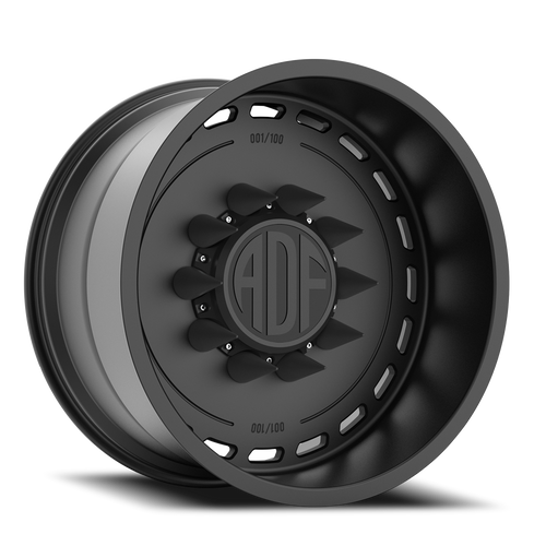 Adf Ltd Wheel 28x16 7x150 Satin Black -101mm - FREE T-SHIRT INCLUDED! - MINIMUM PURCHASE OF 4 WHEELS | S204SB281619-101