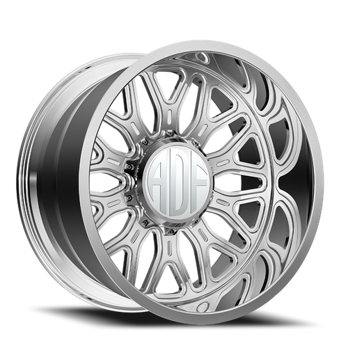 Adf Sportsman Wheel 26x16 5x139.7 Polished -101mm - FREE T-SHIRT INCLUDED! - MINIMUM PURCHASE OF 4 WHEELS | S301PP261614-101