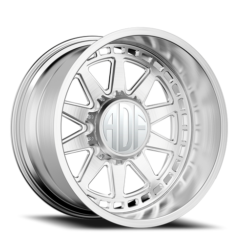 Adf Taladega Wheel 26x16 5x127 Brushed -101mm - FREE T-SHIRT INCLUDED! - MINIMUM PURCHASE OF 4 WHEELS | S302BR261611-101