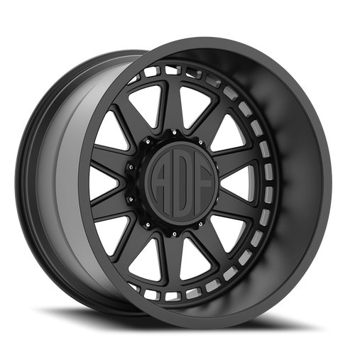 Adf Taladega Wheel 24x12 7x150 Satin Black -40mm - FREE T-SHIRT INCLUDED! - MINIMUM PURCHASE OF 4 WHEELS | S302SB241219-40
