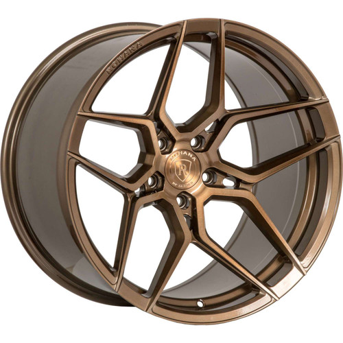Rohana Rfx11 Wheels Rims 21x10.5 5x120 Brushed Bronze 35mm | RFX11211055120BZ35