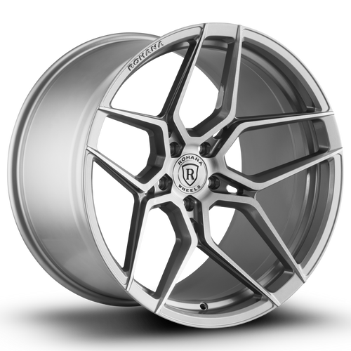Rohana Rfx11 Wheels Rims 21x9 5x112 Brushed Titanium 35mm | RFX112195112BT35