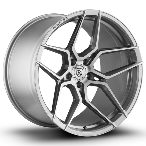 Rohana Rfx11 Wheels Rims 21x10.5 5x112 Brushed Titanium 30mm | RFX11211055112BT30