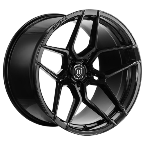 Rohana Rfx11 Wheels Rims 21x10.5 5x112 Gloss Black 30mm | RFX11211055112GB30