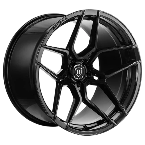 Rohana Rfx11 Wheels Rims 21x11.5 5x112 Gloss Black 25mm | RFX11211155112GB25