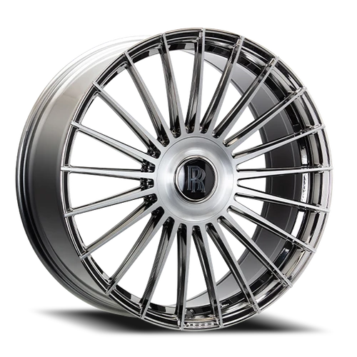 Vossen Hf8 Wheel 22x9 5x120 Brushed w/ Emc Polished Lip 30mm - FREE T-SHIRT INCLUDED! | HF8-2B41