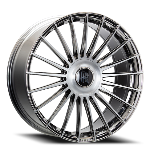 Vossen Hf8 Wheel 24x9 5x120 Brushed w/ Emc Polished Lip 9mm - FREE T-SHIRT INCLUDED! | HF8-4B61