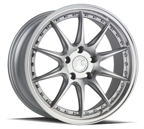 Aodhan Ds07 Wheels Rims 19x8.5 5x114.3 Silver W/ Machined Face 35mm | DS71985511435SMF