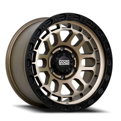 DOORBUSTER PRICING! - AXD As4 Wheel 20x9 5x127 Satin Bronze w/ Black Lip 0mm | AS4290550+00BR