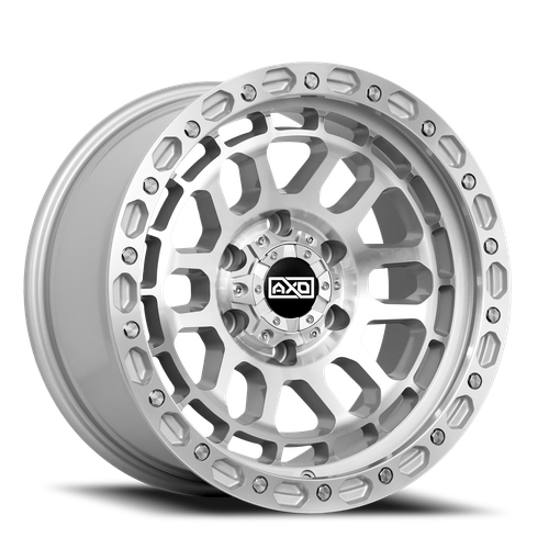 DOORBUSTER PRICING! - AXD As4 Wheel 17x8.5 5x127 Silver Machined 0mm | AS4785550+00SM