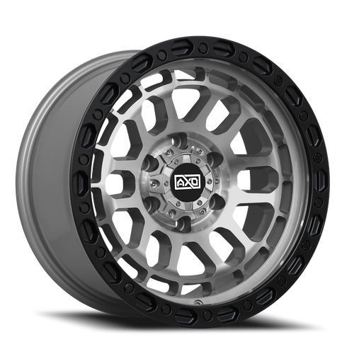 DOORBUSTER PRICING! - AXD As4 Wheel 17x8.5 6x139.7 Titanium w/ Black Lip 0mm | AS4785655+00G