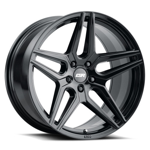 Esr Rf15 Wheels Rims 18x8.5 5x100 Gloss Black 30mm | 88551430 RF15GBLK 5X100