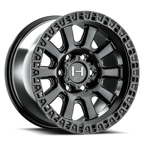 Hostile Crawler Wheels Rims 17x9 5x127 Asphalt 0mm | H138-1790512750A