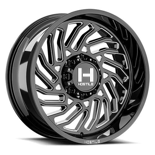 Hostile Twister Wheels Rims 20x10 8x170 Blade Cut -19mm | H140-2010817047B