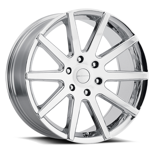 DOORBUSTER PRICING! - Liquid Metal Blade Wheel 22x9.5 6x135 Chrome 18mm | 38-2236C