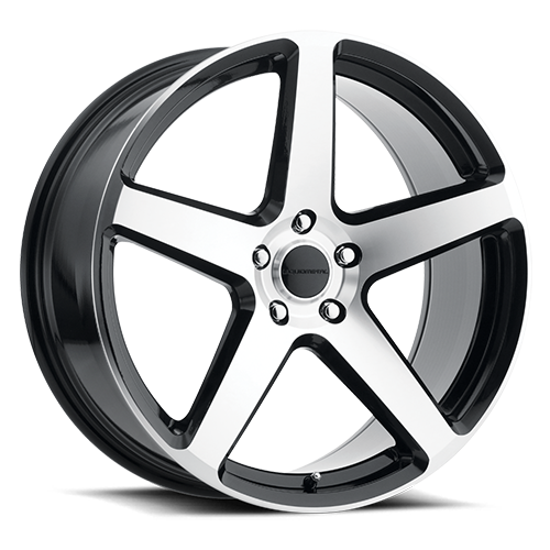 DOORBUSTER PRICING! - Liquid Metal Gen X Wheel 16x7 5x114.3 Gloss Black Machined 40mm | 37-6765B