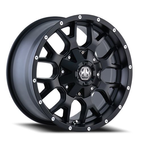 DOORBUSTER PRICING! - Mayhem Warrior Wheel 20x10 8x170 Matte Black -25mm | 8015-2170MB