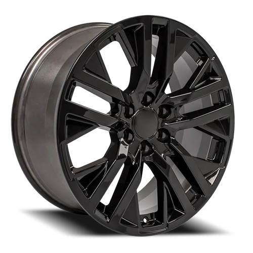 Revenge Rs38 Wheel 24x10 6x139.7 Gloss Black 31mm | RS38-2410655+31B