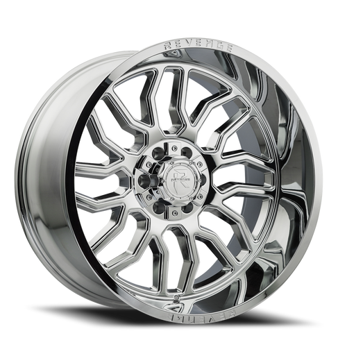 Revenge Rv205 Wheel 22x12 6x135 & 6x139.7 Chrome -44mm | RV205-221261351397-44C