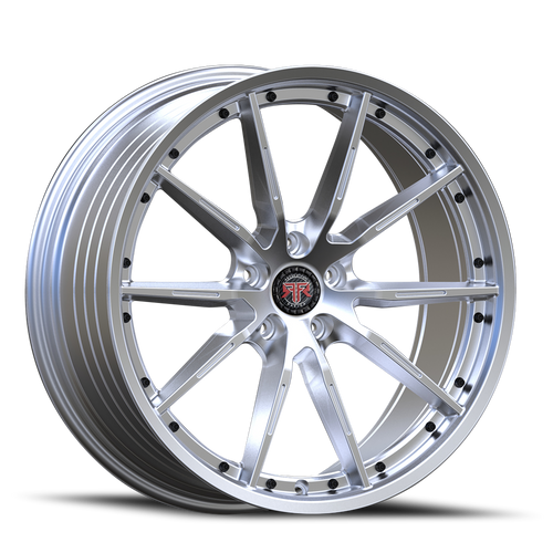 Revolution Racing Flow Form Rf1 Wheel 20x10 5x114.3 Silver 40mm | RF1-2010514R+30S