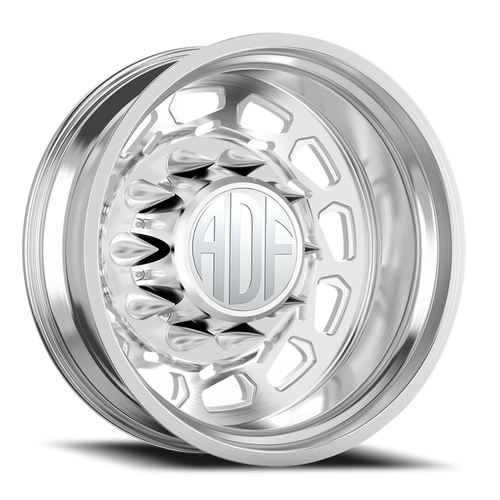 Adf Payload Left Dually Wheel 20x8.25 8x200 Brushed -167mm - FREE T-SHIRT INCLUDED! | D201BR208225-167L