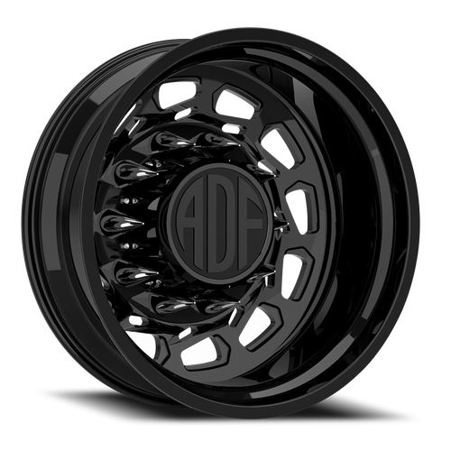 Adf Payload Left Dually Wheel 24x8.25 8x165.1 Gloss Black -167mm - FREE T-SHIRT INCLUDED! | D201GB248222-167L