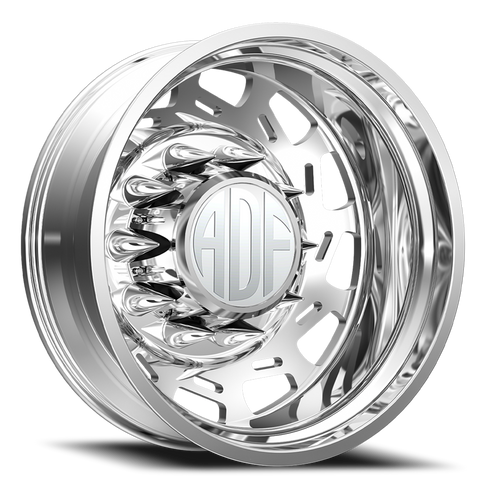 Adf Payload Left Dually Wheel 24x8.25 10x225 Polished -167mm - FREE T-SHIRT INCLUDED! | D201PP248227-167L