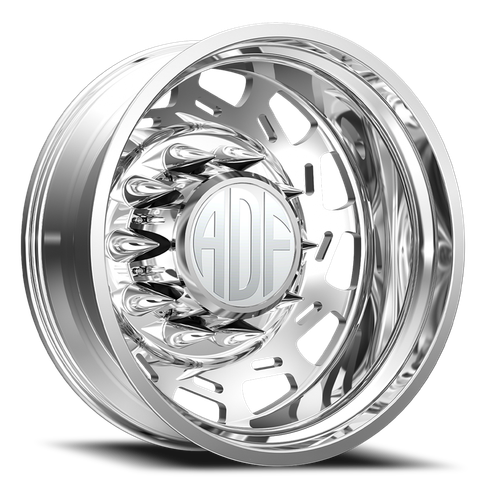 Adf - Payload Right Dually Wheel 26x8.25 8x165.1 Polished -156mm - FREE T-SHIRT INCLUDED! - MINIMUM PURCHASE OF 4 WHEELS | D201PP268221-156R