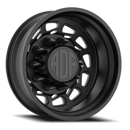 Adf Payload Right Dually Wheel 20x8.25 8x170 Satin Black -167mm - FREE T-SHIRT INCLUDED! | D201SB208223-167R