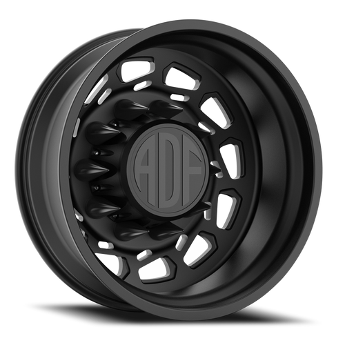 Adf Payload Right Dually Wheel 22x8.25 8x200 Satin Black -167mm - FREE T-SHIRT INCLUDED! | D201SB228225-167R