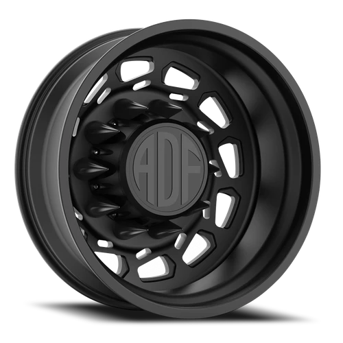 Adf Payload Right Dually Wheel 24x8.25 8x170 Satin Black -167mm - FREE T-SHIRT INCLUDED! | D201SB248223-167R