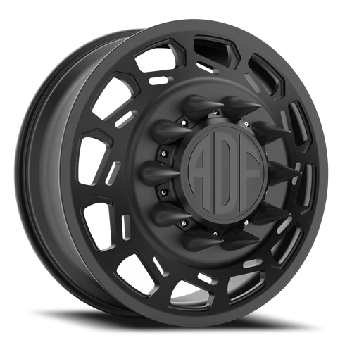 Adf Payload Left Dually Wheel 26x8.25 8x210 Satin Black 132mm - FREE T-SHIRT INCLUDED! - MINIMUM PURCHASE OF 4 WHEELS | D201SB268226+132L