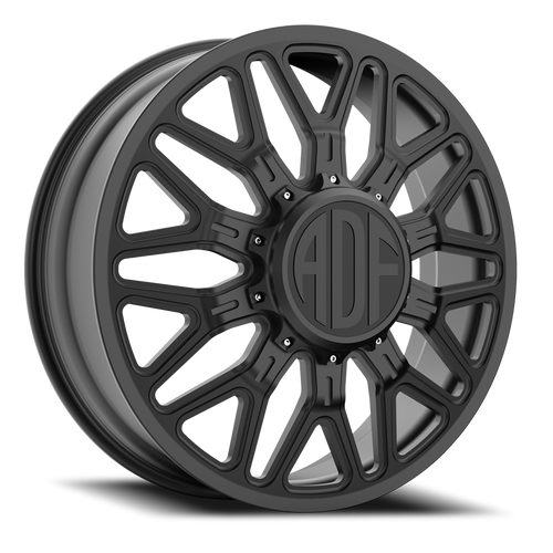 Adf Sportsman Dually Wheel 26x8.25 10x225 Satin Black 132mm - FREE T-SHIRT INCLUDED! - MINIMUM PURCHASE OF 4 WHEELS | D301SB268227+132