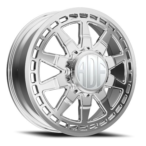 Adf Taladega Dually - Wheel 28x8.25 8x165.1 Polished 132mm - FREE T-SHIRT INCLUDED! - MINIMUM PURCHASE OF 4 WHEELS | D302PP288220+132