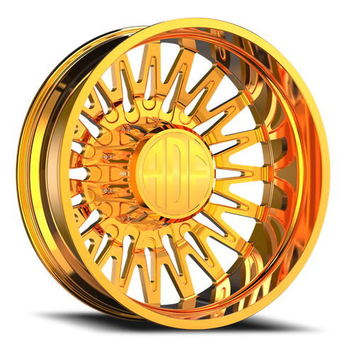 Adf Bobtail Dually - Wheel 20x8.25 8x165.1 24K Gold -167mm - FREE T-SHIRT INCLUDED! | D304GD208220-167