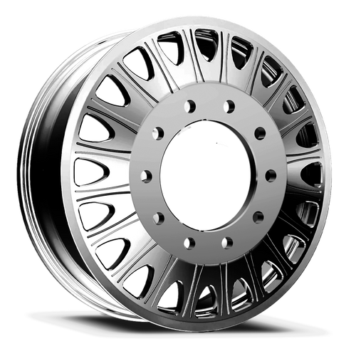 Adf Roulette Inner Dually Wheel 24x8.25 8x200 Raw 144mm - FREE T-SHIRT INCLUDED! | I305RW248225+144